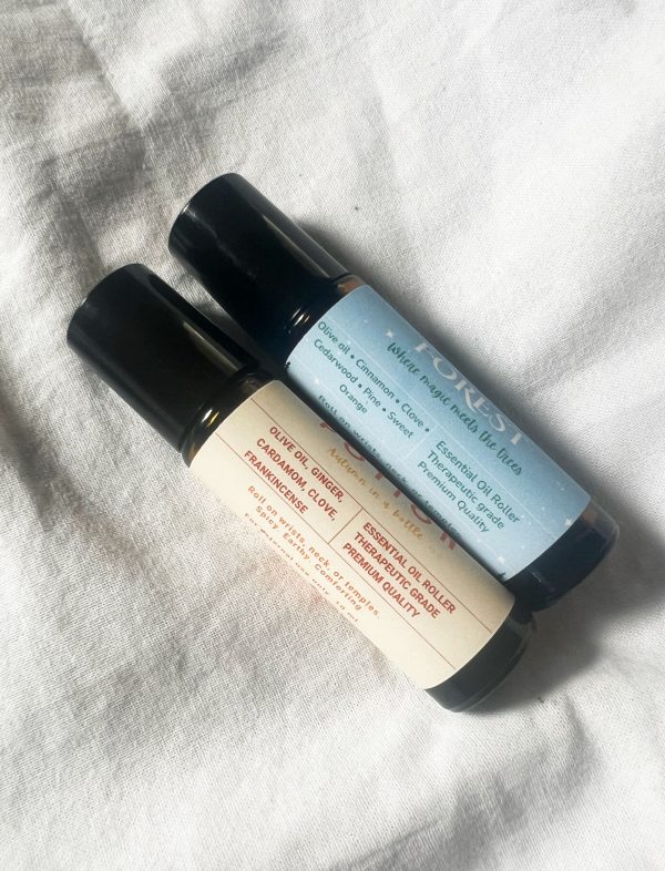 Enchanted Forest · Pumpkin Potion · Wandering Wilds · Botanical Burn — Therapeutic Grade Essential Oil Rollers | Cozy Autumn Aromatherapy | Seasonal Self Care & Gift Set - Image 13